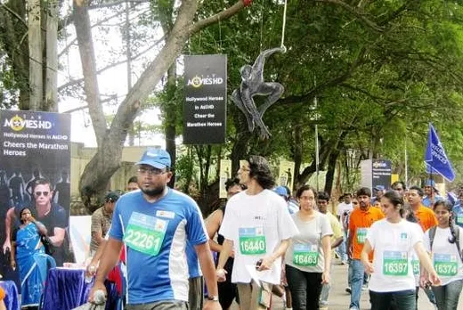 Spidey at B'lore Marathon