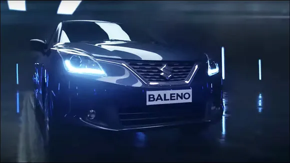 Baleno shines bright in its print ad