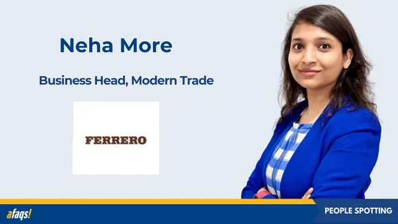 Neha More joins Ferrero as business head, Modern Trade