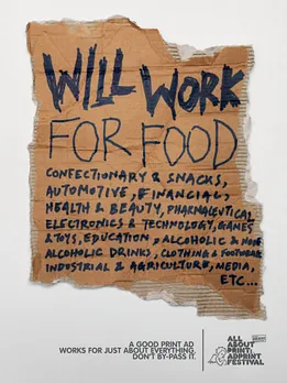 Will work for food