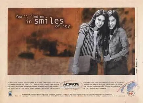 You'll find me in smiles of joy.