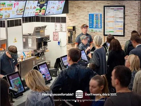 Burger King Brazil is banking on “feeling uncomfortable” to ward off restaurant visits