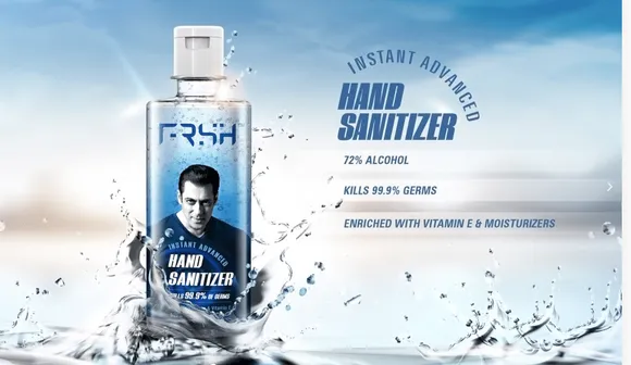 Salman Khan's Eid launch is a sanitiser brand this time...