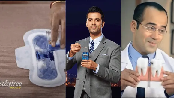 Blue period blood, Midaseque pan masala, make-believe doctors recommending toothpaste; some advertising tropes need to retire