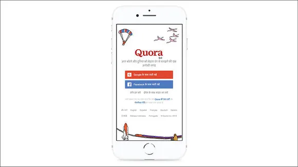 Knowledge sharing platform Quora launches in Hindi
