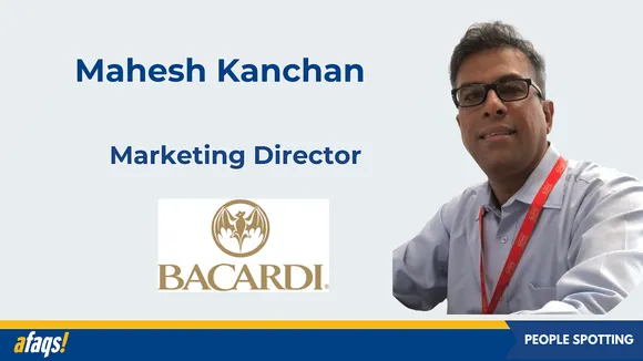 Bacardi India appoints Mahesh Kanchan as marketing director for India & neighboring countries