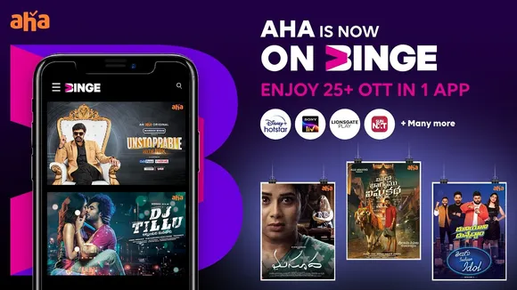 aha joins the league of 25+ apps on Tata Play Binge