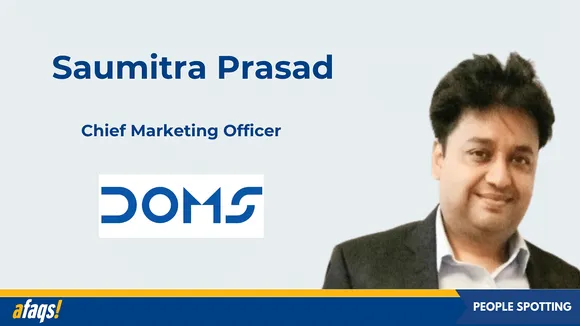 DOMS Industries appoints Saumitra Prasad as chief marketing officer 