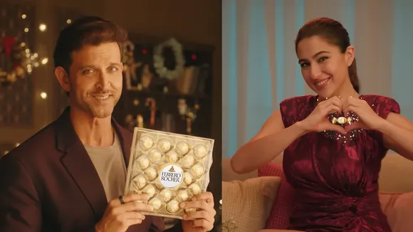 Hrithik and Sara spread Christmas cheer in Ferrero India’s new campaign