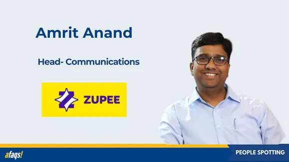 Zupee appoints Amrit Anand as head of communications