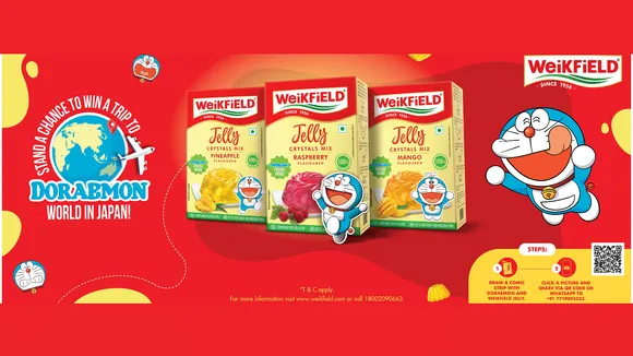 The Weikfield Jelly campaign with Doraemon offers a chance for its users to visit Japan
