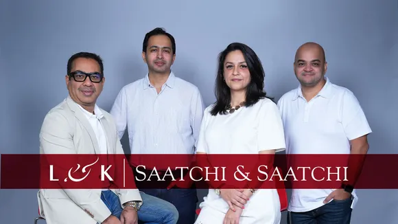 Roshni Kavina joins L&K Saatchi & Saatchi as national creative director