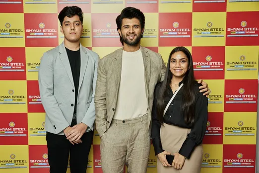 Shyam Steel ropes in Vijay Devarakonda as its Brand Ambassador