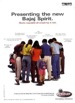 Presenting the new Bajaj Spirit.