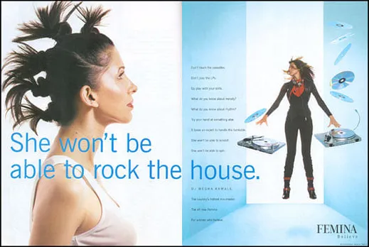 She won't be able to rock the house?