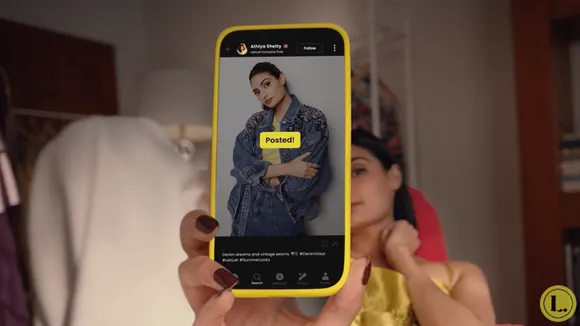 LehLah's content monetisation campaign feat Athiya Shetty