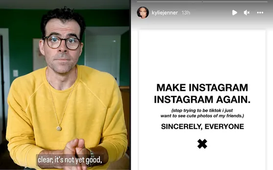 Instagram head Adam Mosseri reacts to Kardashian sisters' story in new video