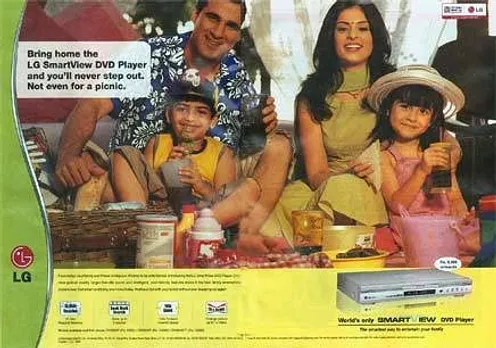 Bring home the LG SmartView DVD Player and you'll never step out. Not even for picnic.
