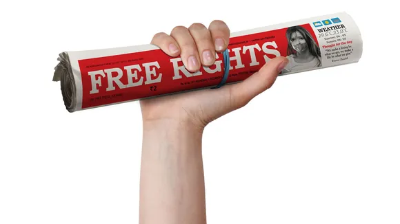 Free Press Journal changes its Masthead to 'Free Rights'...