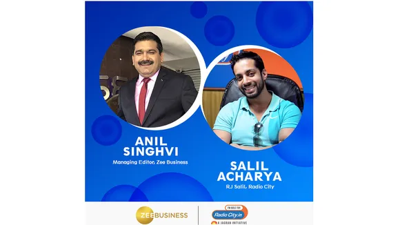 ZEE Business continues its editorial partnership with Radio City 91.1 FM consecutively for the 2nd year