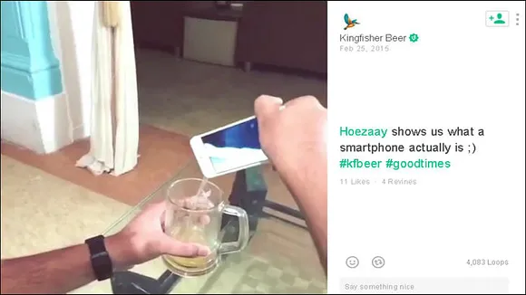 Kingfisher creates Beer Magic