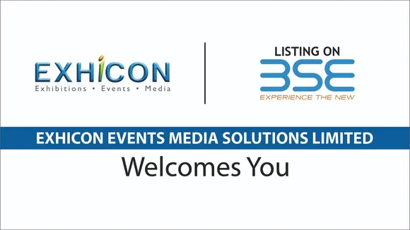 Exhicon rises market cap to 100 Cr within five days of listing