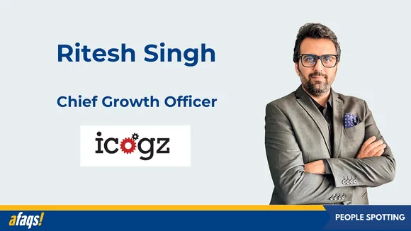 Ritesh Singh joins icogz as chief growth officer
