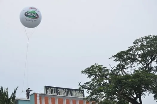 Helium balloon at Grand Road