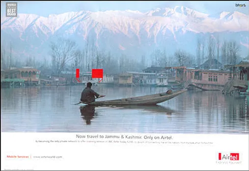 Now travel to Jammu & Kashmir. Only on Airtel.