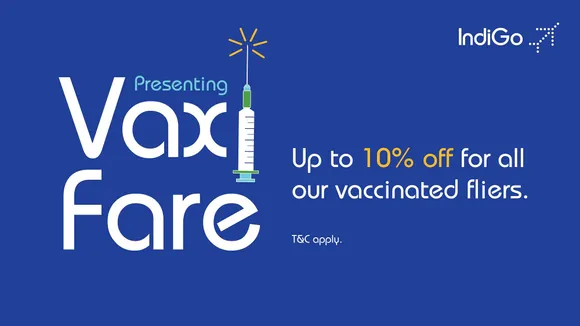 Got jabbed? Fly with a 10% discount says IndiGo