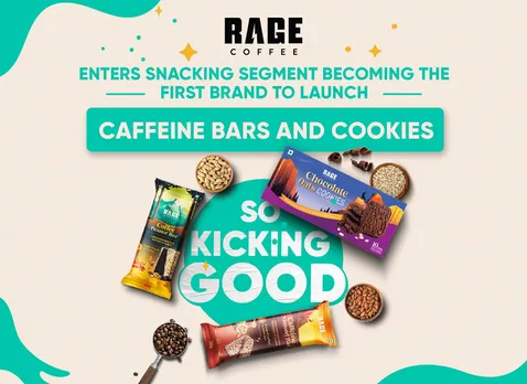 Rage Coffee enters snacking segment with the launch of caffeine bars and cookies