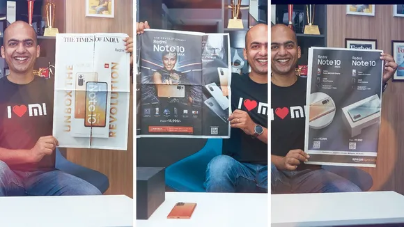 Times of India implements a never seen before smartphone unboxing experience for the Redmi Note 10 series