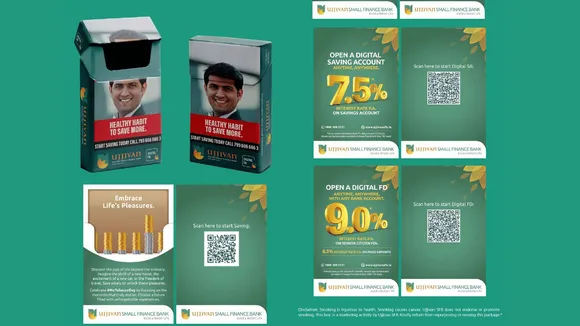 Ujjivan SFB distributes creatively designed lookalike cigarettes on World No Tobacco Day