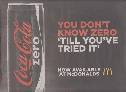 Coca Cola Zero now available at McDonalds