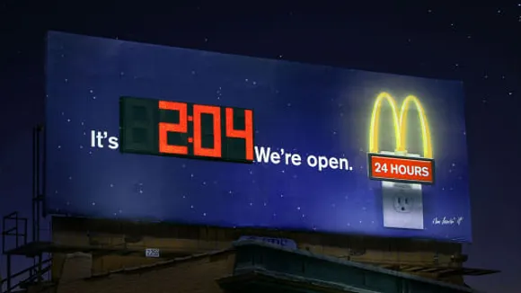 Clock Billboard