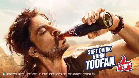 Thums Up brings in Shah Rukh Khan to position itself as more than a soft drink