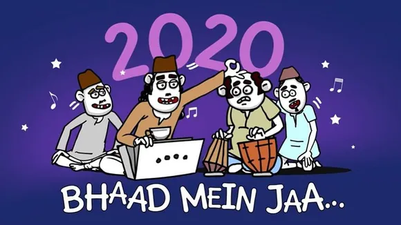 Wakefit.co tells 2020, “Bhaad Mein Jaa” 