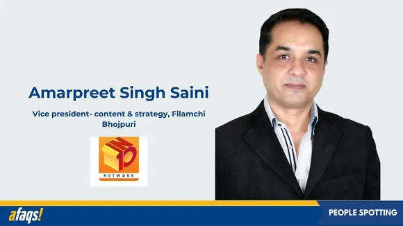 Zee's Amarpreet Singh Saini joins IN10 Media Network