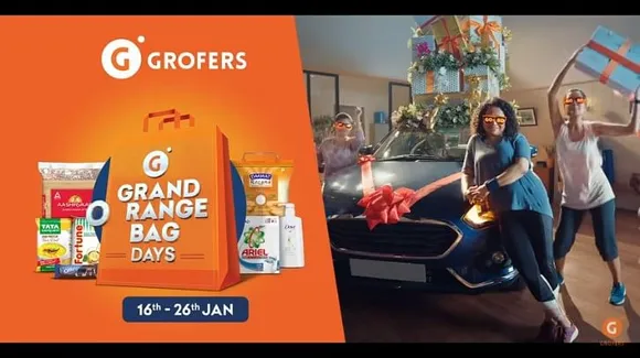 Grofers launches the fifth edition of its Grand Orange Bag Days sale
