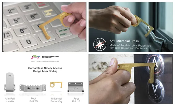 Godrej Locks introduces contactless key; arm and foot operated doors in Delhi