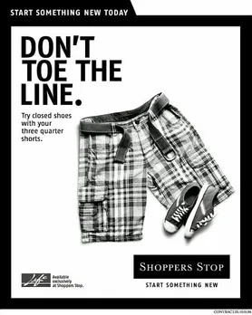 Don't toe the line