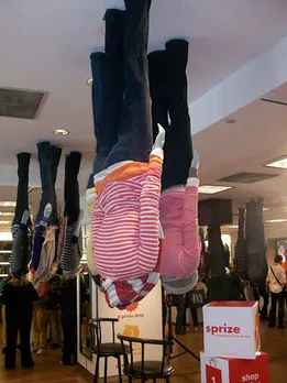 Shopping turned on its head
