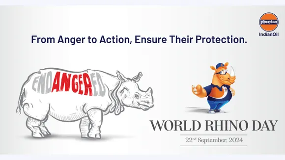 IndianOil unites brand values with environmental advocacy this World Rhino Day