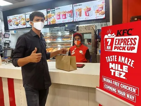 7 minutes or a free crispy chicken; KFC India’s newest offering focuses on speed for a restaurant or takeaway orders