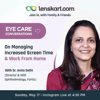 Lenskart unveils a series of  live sessions in association with the most reputed eye experts