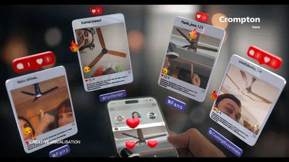 Crompton launches stylish fan TV campaign, making every selfie picture perfect