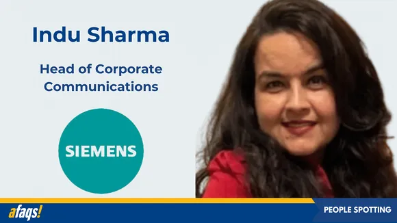 Indu Sharma appointed as head of corporate communications at Siemens