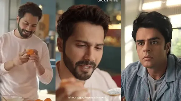 OPPO manages to hold an ever-busy Varun Dhawan still, with its F21s Pro