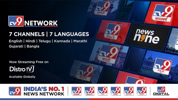 TV9 Network partners with DistroTV to extend free streaming service worldwide