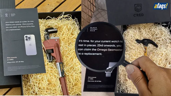 CRED sends hammers & wrenches to influencers